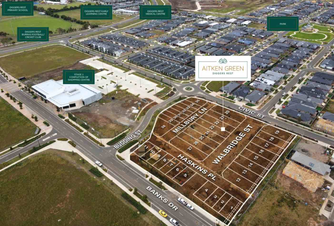 [Townhouses] Aitken Green Estate, Diggers Rest OpenLot